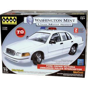 hawk 1/24 Ford Crown Victoria Unmarked Police Interceptor  Dec