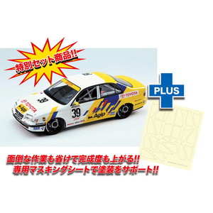 PLATZ/NUNU 1/24 TOYOTA CORONA ST191 '94 JTCC SUZUKA Winner Set