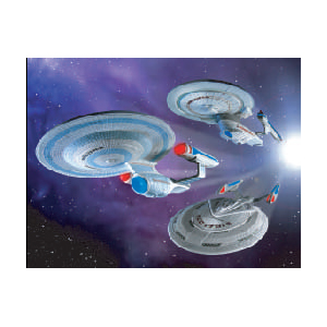 Star Trek USS Enterprise (Movie) 3-pc. Set