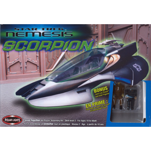 POLAR LIGHTS STER TREK 1/24 Nemesis SCORPION