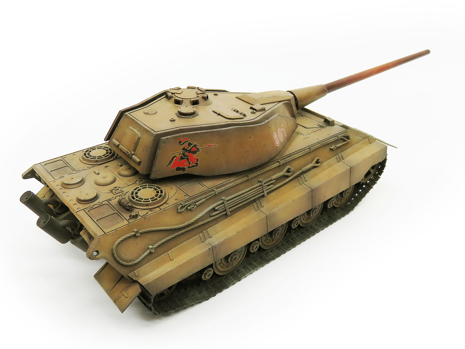 1/35 　ドイツ軍重戦車Ｅ-75 E型ティーガー� �虎の牙�砲塔 - ウインドウを閉じる
