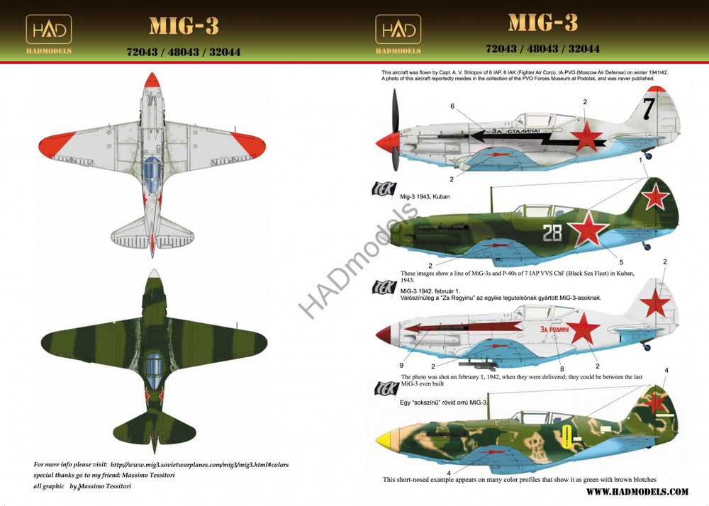 HADǥ 1/48 WW.II ӥȶ MiG-3쥯ǥ Part.2