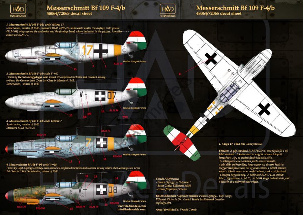 HADǥ 1/48 WW.II ϥ󥬥꡼ åߥåBf109 F-4/b ǥ