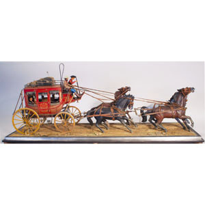 LINDBERG 1/16 Concord Stage Coach (USA)