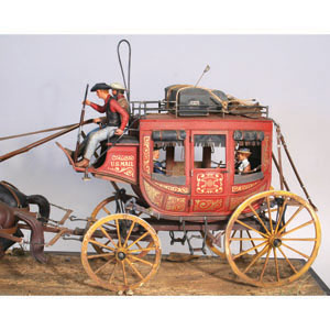 LINDBERG 1/16 Concord Stage Coach (USA)