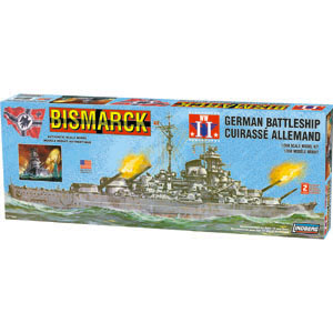 LINDBERG 1/350 Bismarck Battleship