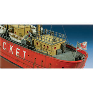 LINDBERG 1:95 SCALE  NANTUCKET LIGHT SHIP  # 70860 PLASTIC MODEL KIT  Level 2 