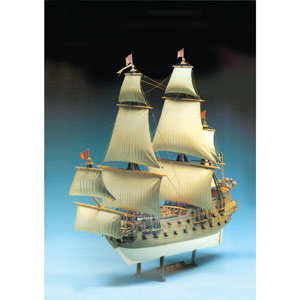 LINDBERG 1/130 Captain Kidd Pirate Ship