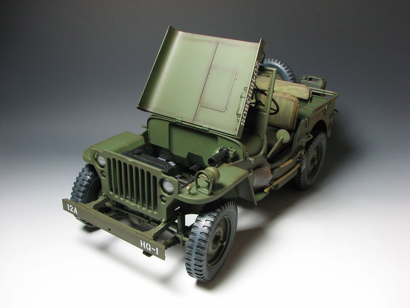 プラッツ 第二次世界大戦 アメリカ陸軍 1/4トン 4×4 小型軍用車 プラモデル CH75020