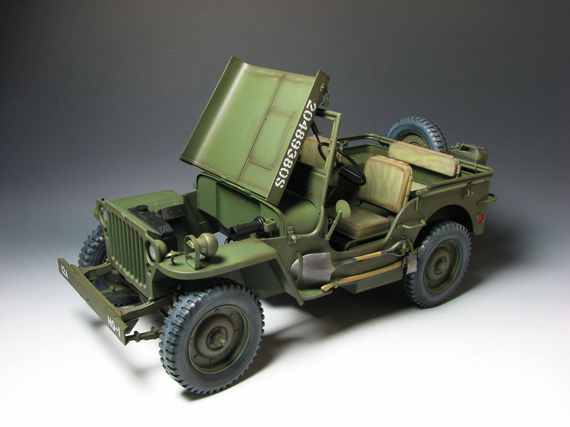 ɥ饴 1/6 WW.II ꥫΦ1/4ȥ 4x4 Ѽ