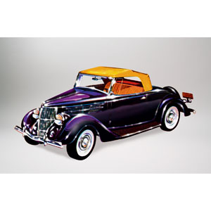 LINDBERG 1/32 36 Ford Convertible Roadster