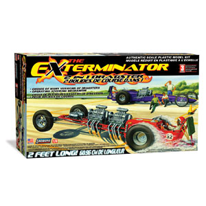 LINDBERG 1/8 Exterminator Dragster