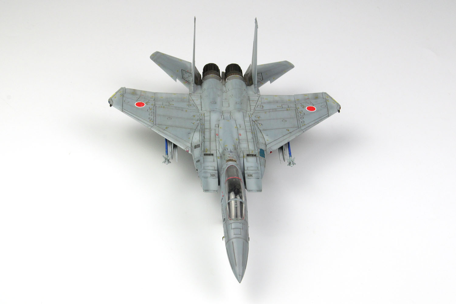 PLATZ 1/72 JASDF F-15J Eagle with a Pilot Figure Kit