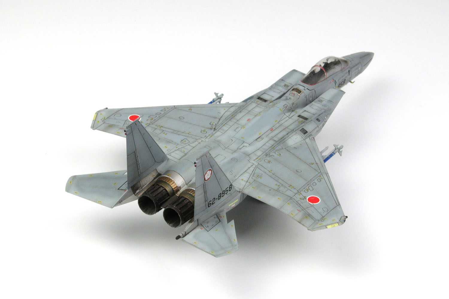 PLATZ 1/72 JASDF F-15J Eagle with a Pilot Figure Kit