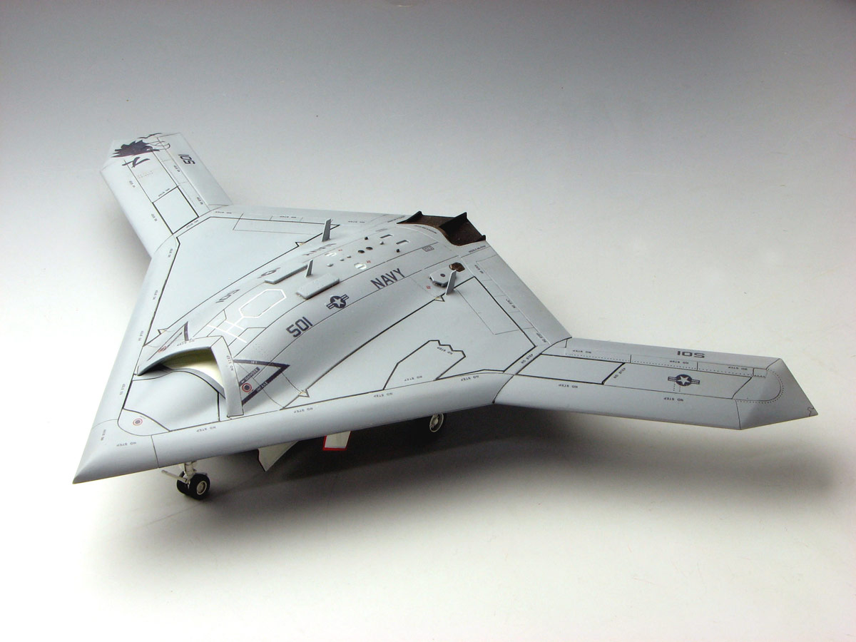 ץå 1/72 ꥫ ̵ⵡ X-47B - ɥĤ