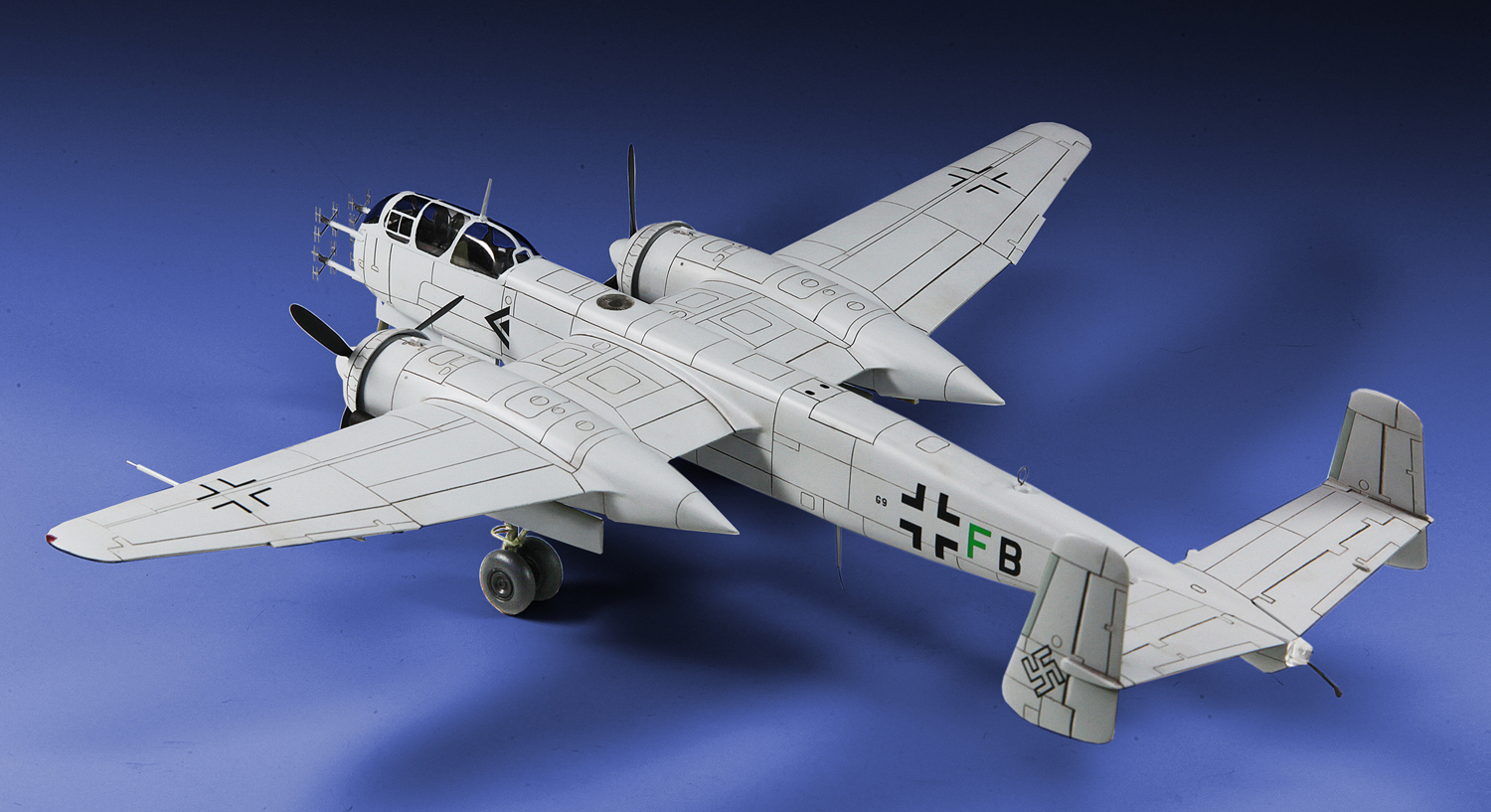 PLATZ 1/72 He 219 A-0 UHU Werner Streib