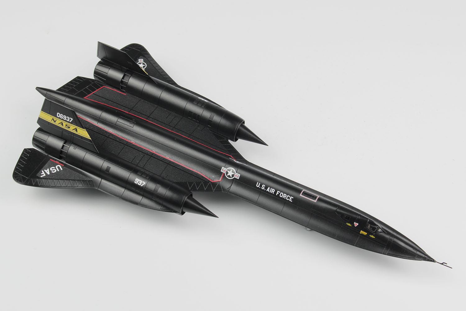 1/144 USAF Strategic Reconnaissance Aircraft SR-71A Blackbird