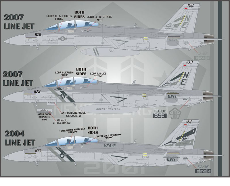 եСʡǥ 1/48 F/A-18F VFA-2 Хƥϥ󥿡