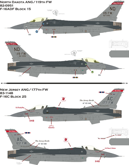 afterburner decals viper wing kings II