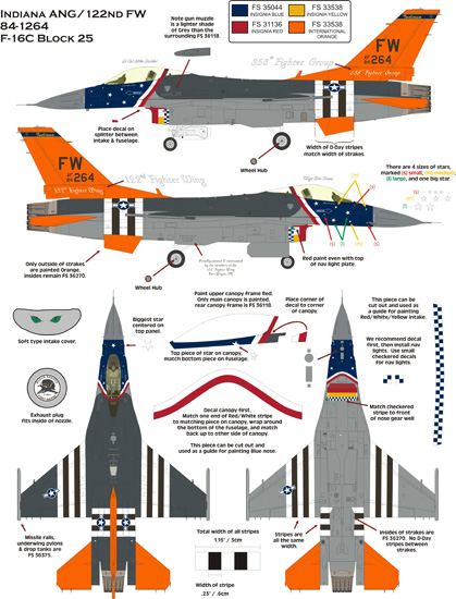 afterburner decals viper wing kings II