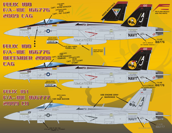 եСʡǥ 1/48 ꥫ F/A-18E VFA-31 "եå롼!"
