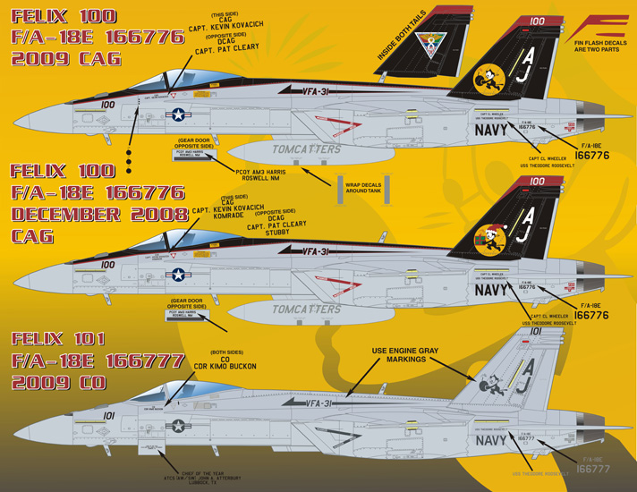 եСʡǥ 1/48 ꥫ F/A-18E VFA-31 "եå롼!" - ɥĤ