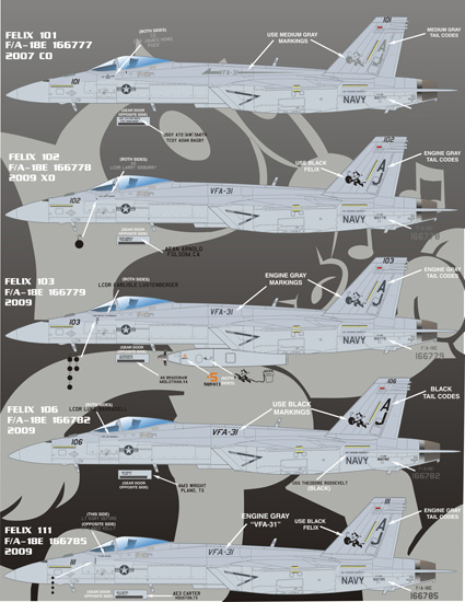 եСʡǥ 1/48 ꥫ F/A-18E VFA-31 "եå롼!"