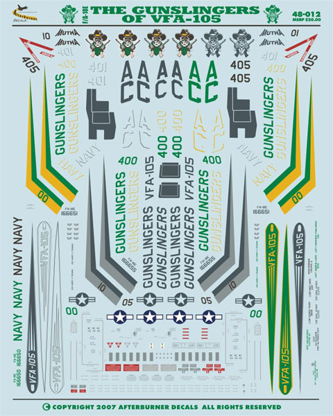 եСʡǥ 1/48 Ƴ F/A-18E ѡۡͥå VFA-105 CVW3