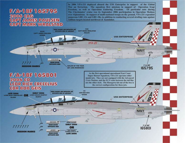 եСʡǥ 1/48 Ƴ F/A-18FѡۡͥåȡVFA-211 CVW-1 쥨󥿡ץ饤