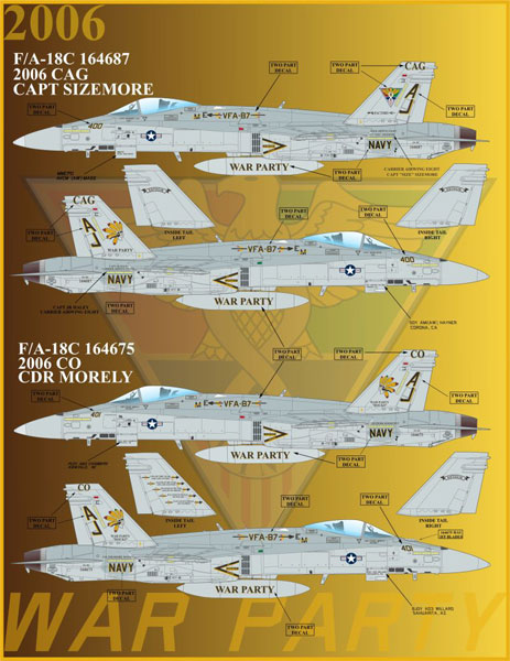 եСʡǥ 1/48 Ƴ F/A-18A+/C ۡͥå VFA-87 CVW-8 - ɥĤ