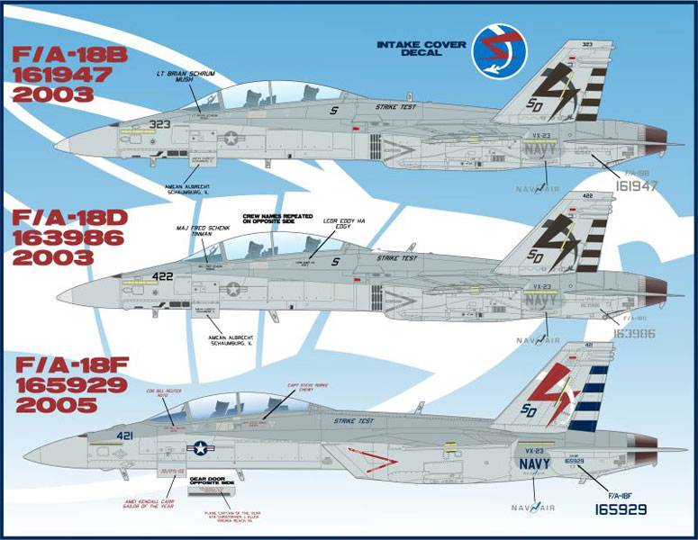 եСʡǥ 1/48 Ƴ F/A-18 A, B, C, D, E, F Pax River Bug Tes