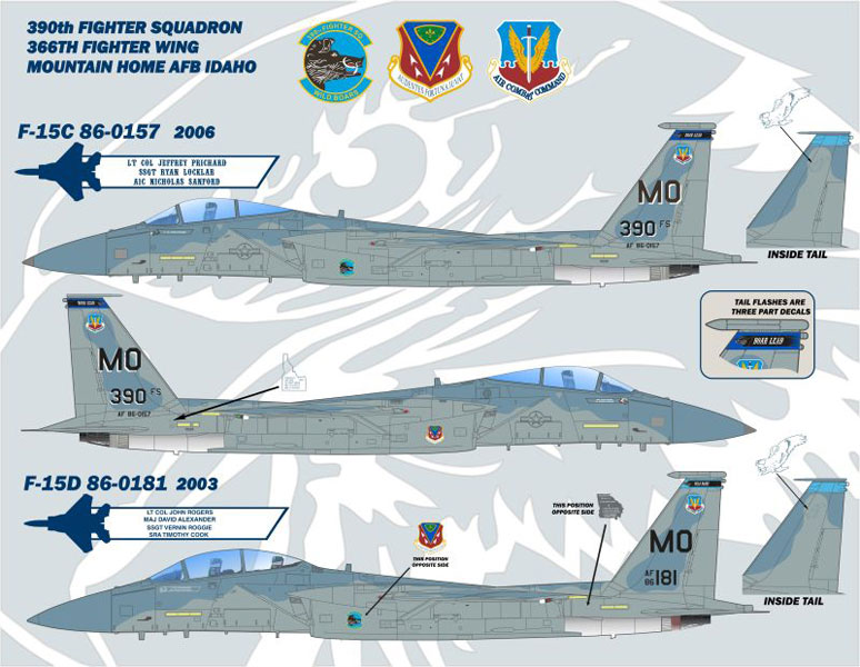 եСʡǥ 1/48 ƶ F-15C/D롡390ƮWild Boarsɥޥƥۡ