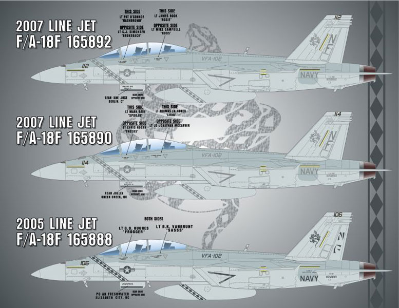 եСʡǥ 1/48 Ƴ F/A-18FѡۡͥåȡVFA-102 CVW-5쥭ƥۡ - ɥĤ