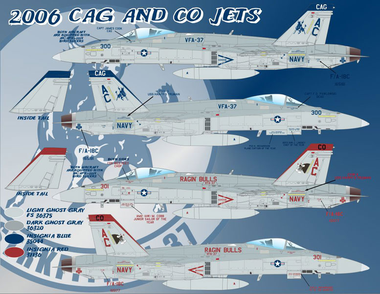 եСʡǥ 1/48 Ƴ F/A-18C Ragin' Bulls VFA-37 CVW-3