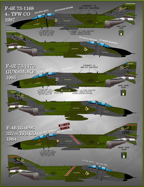 եСʡǥ 1/48 ƶ F-4E Double Ugly ѡ2⥢󥽥 - ɥĤ