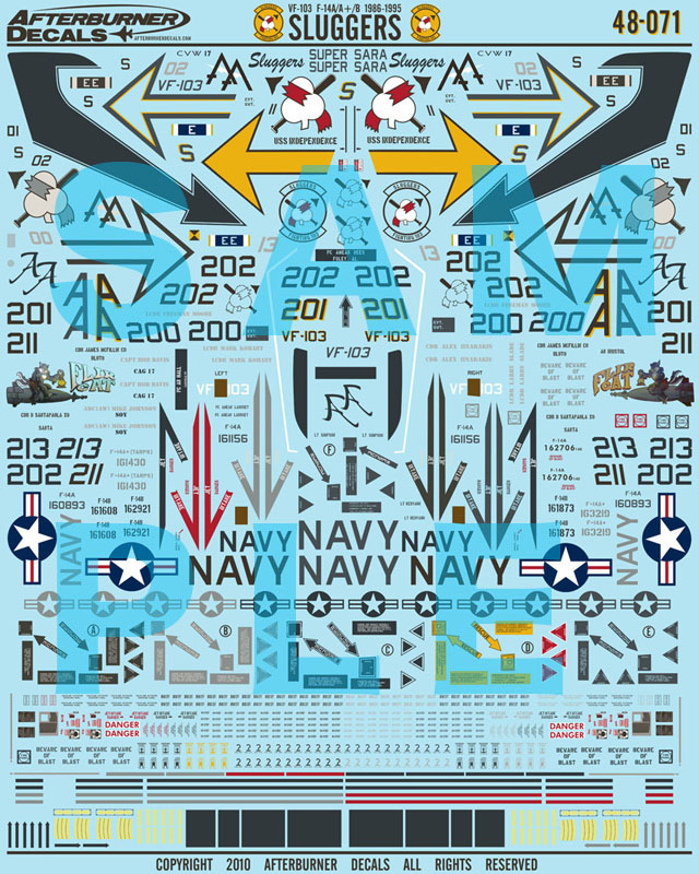 եСʡǥ 1/48 F-14 A/B VF103 "å"