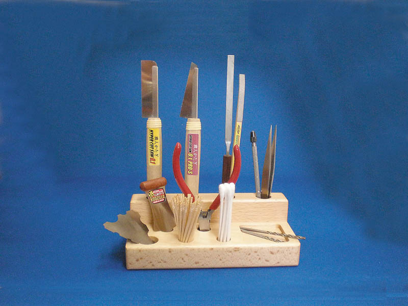 ALEC Natural wooden tool stand OKONOMIOKI