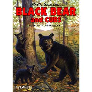 Atlantis 1/10 BLACK BEAR and CUBS