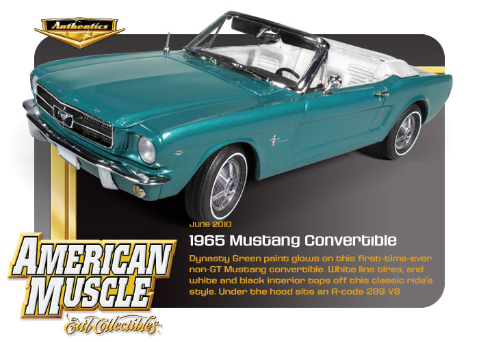 アメリカンマッスル 1/18 1965 マスタング コンバーチブル アメリカンマッスル 1/18 1965 マスタング コンバーチブル