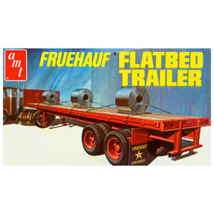 AMT 1/25 FRUEHAUF FLATBED TRAILER