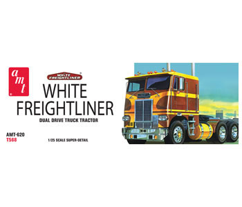 AMT 1/25 WHITE FREIGHTLINER