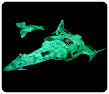 AMT 1/500 INTERPLANETARY UFO MYSTERY SHIP