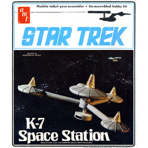 AMT STER TREK 1/7600 Space Station K-7