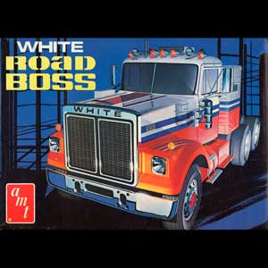 AMT 1/25 White Road Boss Truck