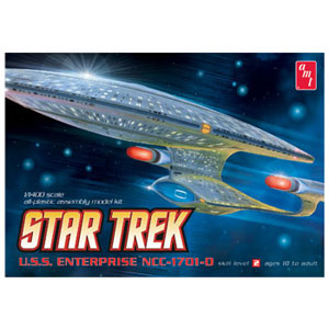 AMT STER TREK 1/1400 Enterprise NCC-1701D Transparent Ver.