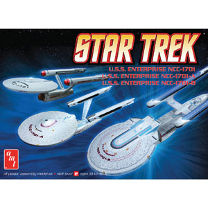 AMT ȥå 1/2500 󥿡ץ饤3ɥå NCC-1701/NCC-1701A/NCC-1701B