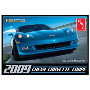 AMT 1/25 2009 CHEVY CORVETTE COUPE