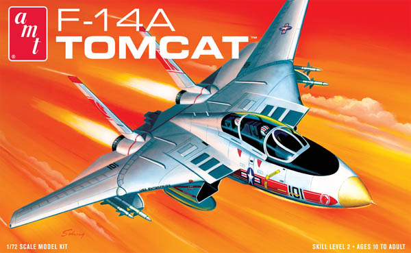 AMT 1/72 グラマン F-14A トムキャット - ウインドウを閉じる