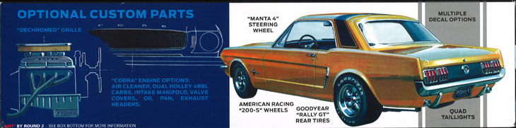 AMT 1/16 1965 Ford Mustang Hardtop