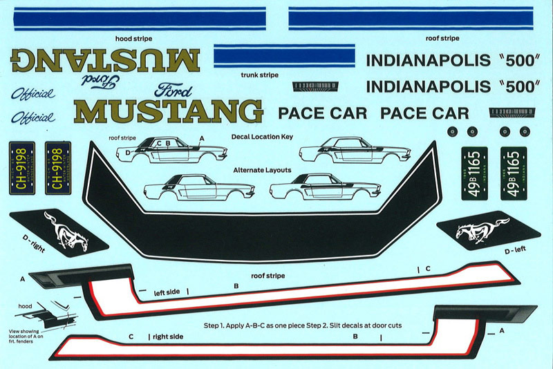 AMT 1/16 1965 Ford Mustang Hardtop